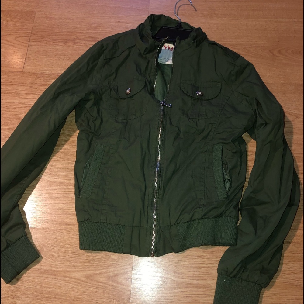 Army green jacket